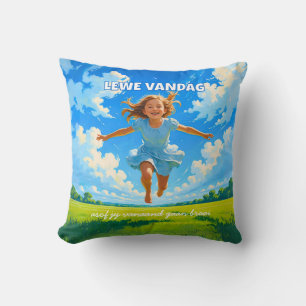 BRAAI Meme Afrikaans Saffa Expat Afrikaanse Humor Throw Pillow