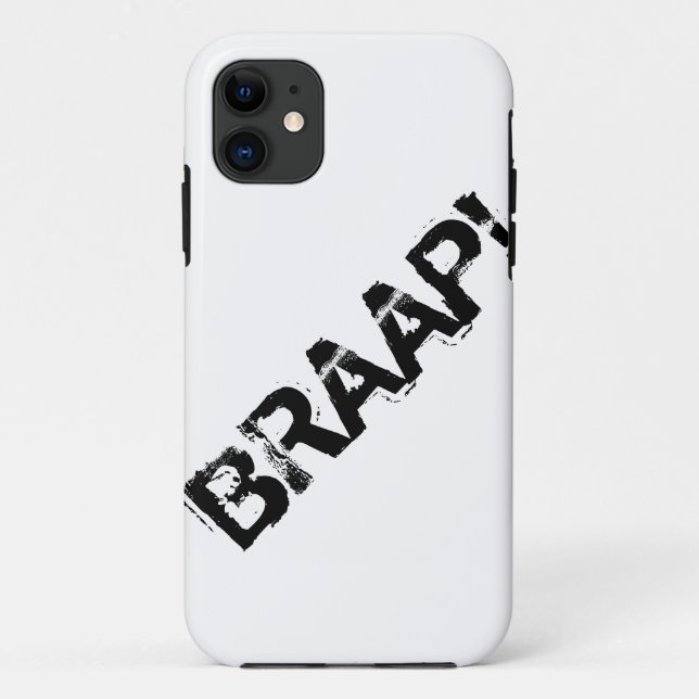 BRAAP! iPhone 5 case with customizeable colors (Back)