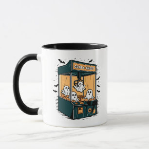 Brab A Ghost Claw Machine Halloween Mug