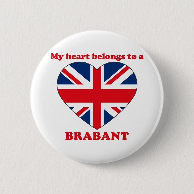Brabant Pinback Button (Front)