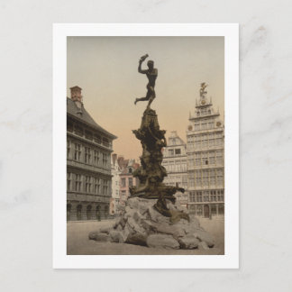 Brabo Monument Postcard