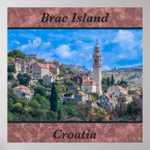 Brac Island Croatia Photo Poster