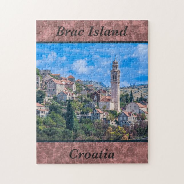 Brac Island Croatia Photo Puzzle (Vertical)