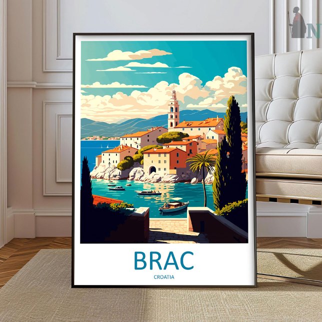 Brac Travel Print Wall Art Brac Wall Hanging Home  (Creator Uploaded)