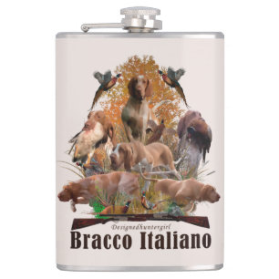 Bracco Italiano Flask