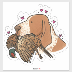 Bracco Italiano Hunting Car Decal