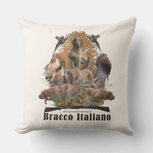 Bracco italiano outdoor pillow
