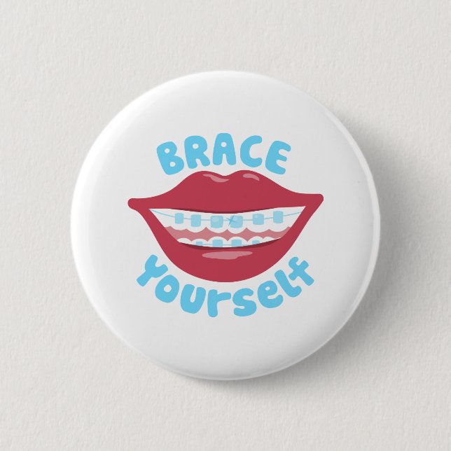 Brace Yourself Button (Front)