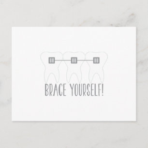 Brace Yourself Postcard