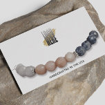 Bracelet Display White Your Logo Social Media  Business Card