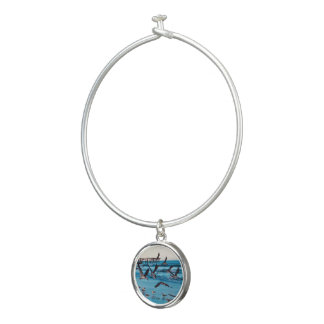 Bracelet with birds and the Ocean