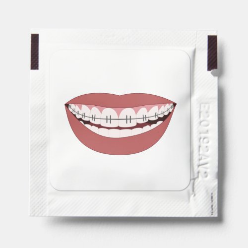 Braces Smile Hand Sanitizer Packet