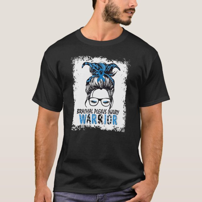 Brachial Plexus Injury warrior BPI awareness T-Shirt (Front)