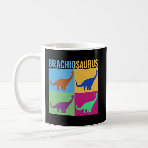 Brachiosaurus Colored Paleontologist Saurus Paleon Coffee Mug