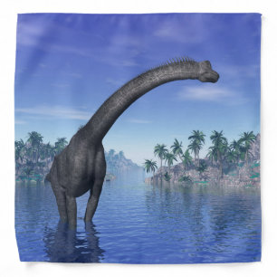 Brachiosaurus dinosaur - 3D render Bandana
