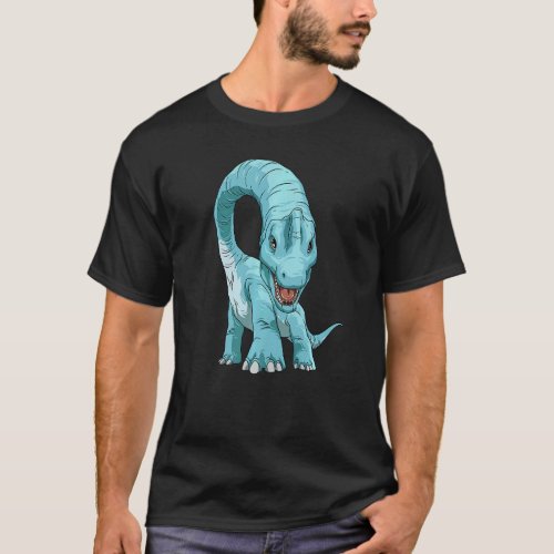 Brachiosaurus Dinosaur for a Dino Fan T_Shirt