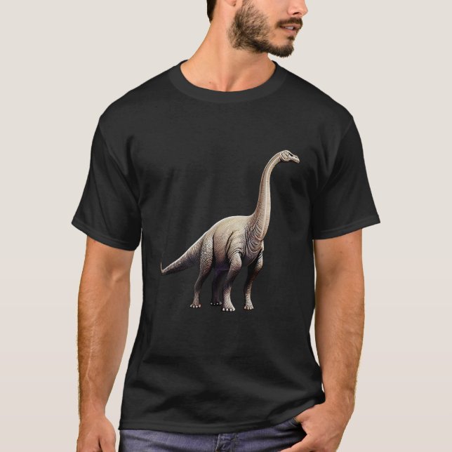 Brachiosaurus Dinosaur T-Shirt (Front)
