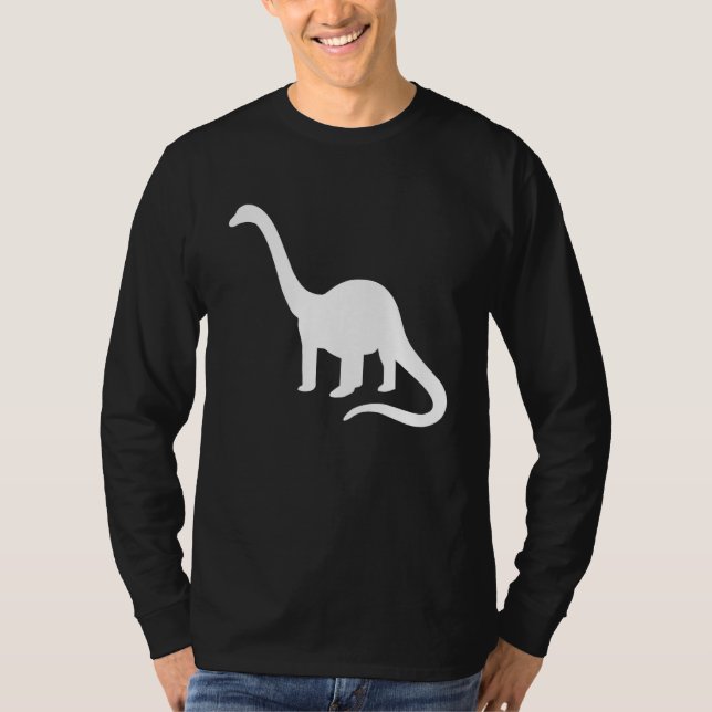 Brachiosaurus dinosaur T-Shirt (Front)