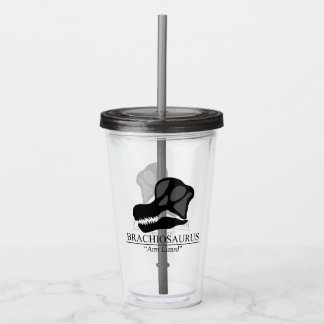 Brachiosaurus Skull Acrylic Tumbler