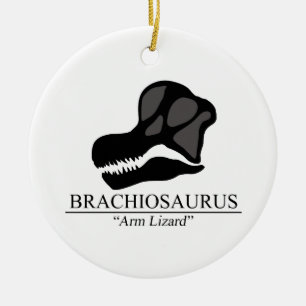 Brachiosaurus Skull Ceramic Ornament