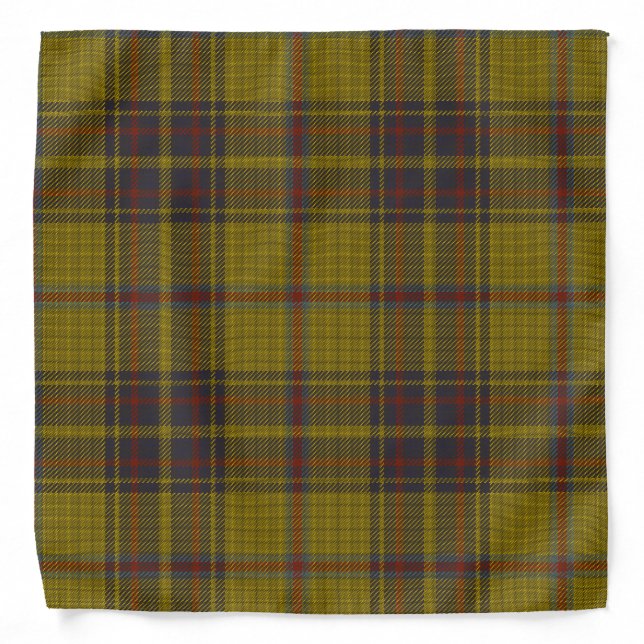 Bracken Clan Tartan Bandana (Front)