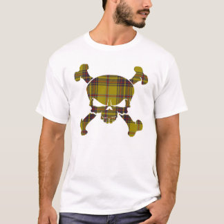 Bracken Tartan Skull No Banner T-Shirt