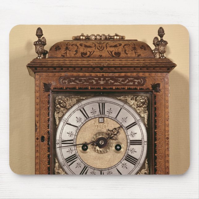 Bracket clock, c.1700 mouse pad (Front)