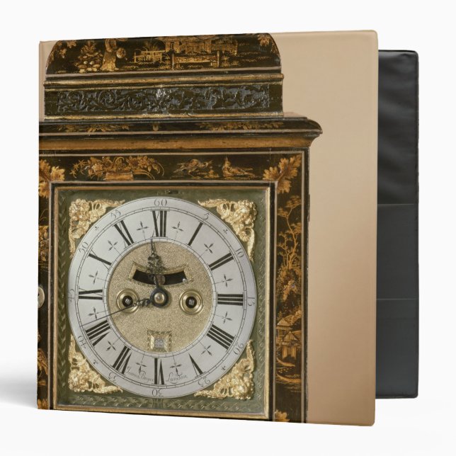 Bracket clock, movement by James Boyce, c.1705 3 Ring Binder (Front/Inside)