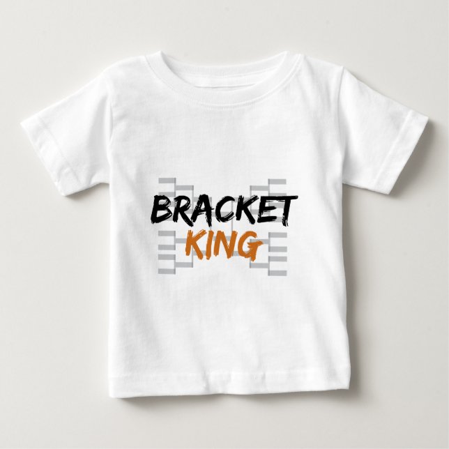Bracket King College Basketball Baby T-Shirt (Front)