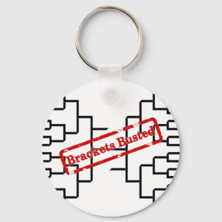 Bracketology - Brackets Busted Keychain