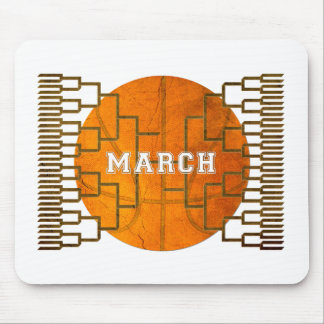 Bracketology March Basketball Awesomeness Mouse Pad