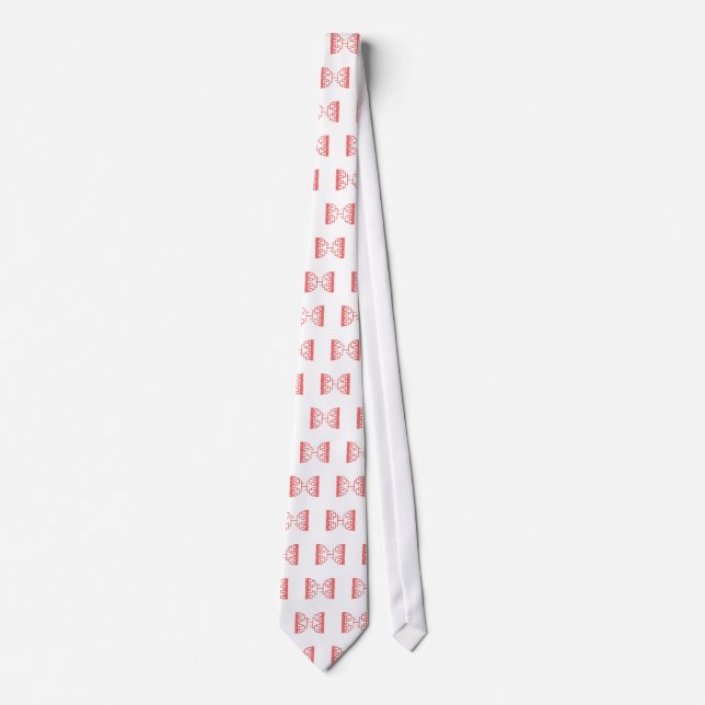 bracketology red neck tie (Front)