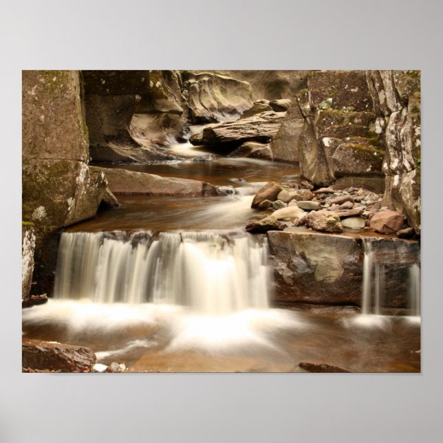Bracklinn Falls, Perthshire, Scotland Poster (Front)