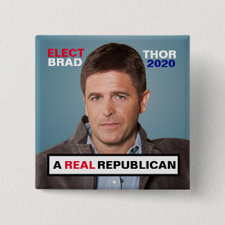 Brad Thor for President 2020 Button
