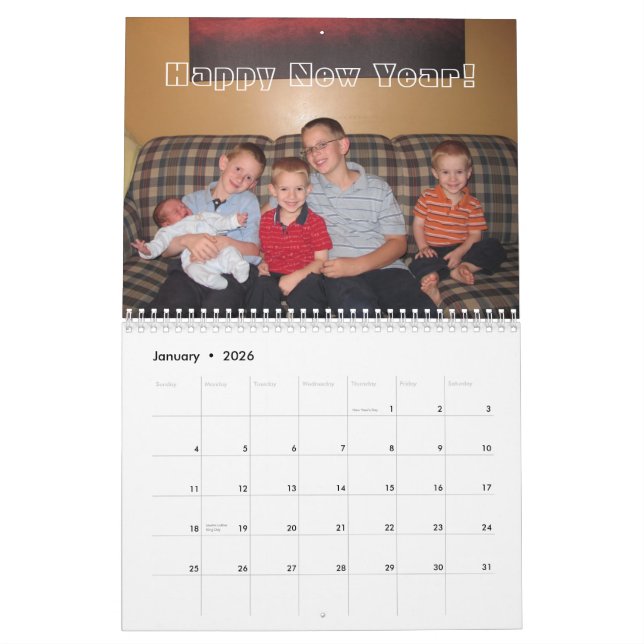 Bradd Family Calendar 2013 (Jan 2026)