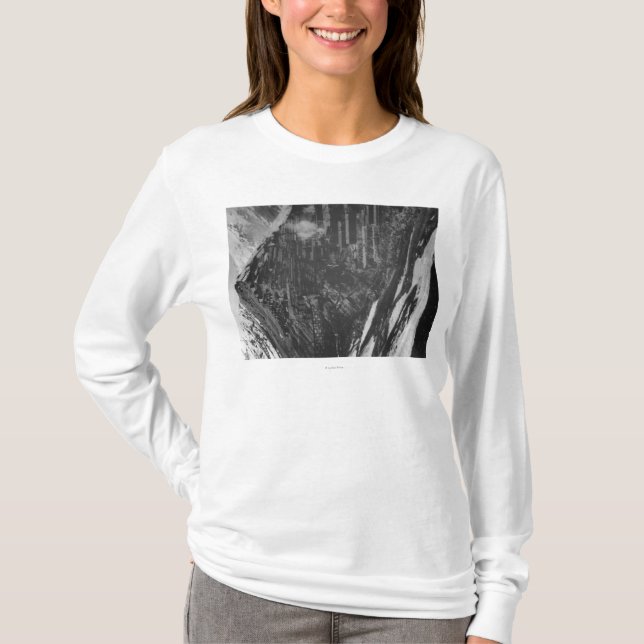 Braden Copper Mines in Chili Photograph T-Shirt (Front)