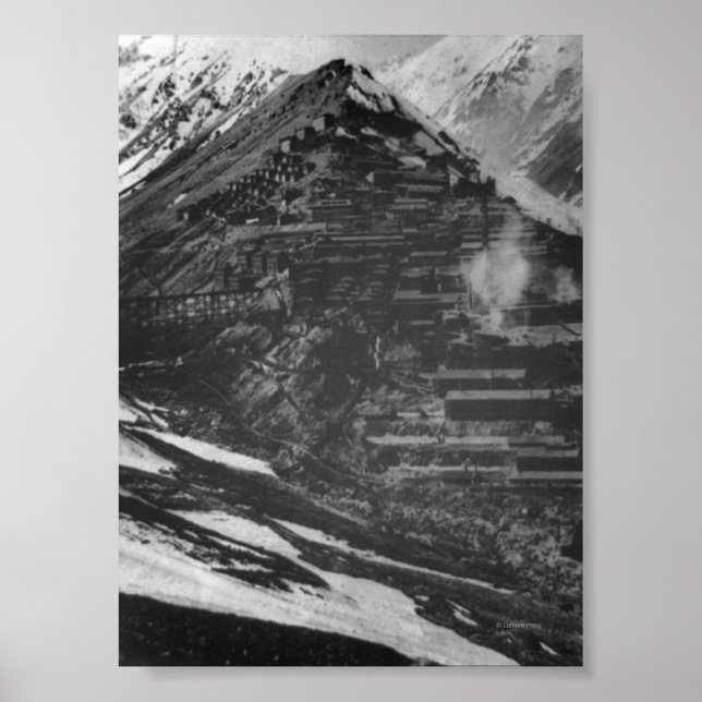 Braden Copper Mines in Chili Poster (Front)