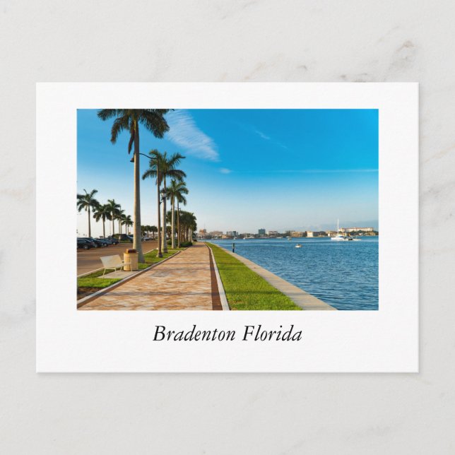 Bradenton Florida Postcard (Front)
