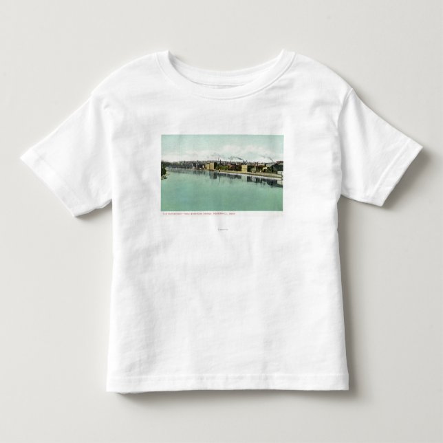 Bradford Bridge View of the Waterfront Toddler T-shirt (Front)