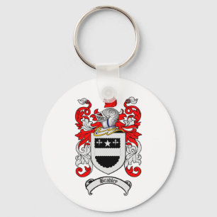 BRADLEY FAMILY CREST - BRADLEY COAT OF ARMS KEYCHAIN