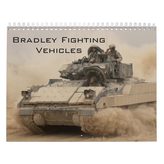 Bradley Fighting Vehicles Calendar (Cover)
