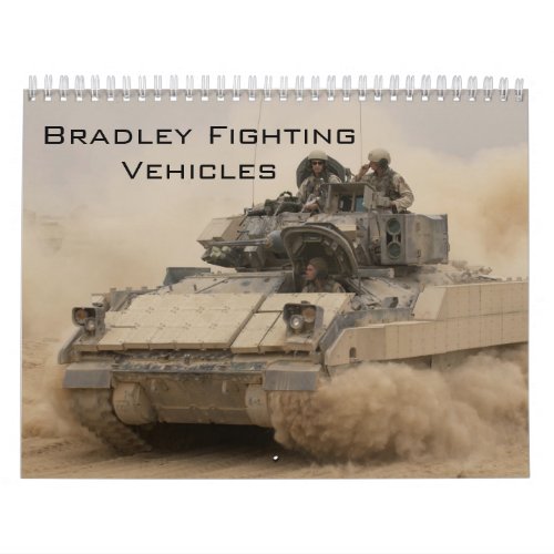 Bradley Fighting Vehicles Calendar