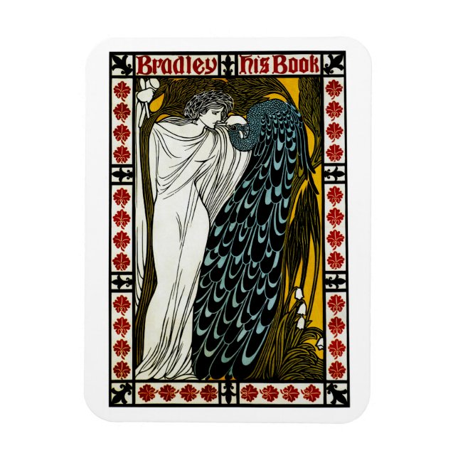 Bradley: His Book Magnet (Vertical)