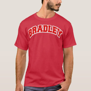 Bradley Illinois Varsity Style Vintage T-Shirt