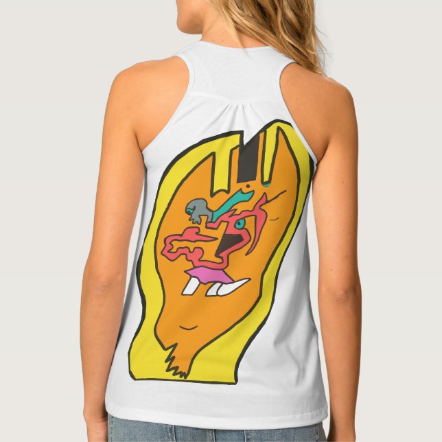 Brad's Parasite Tank Top (Back)