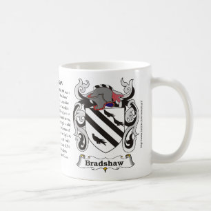 Bradshaw Family Coat of Arms Mug