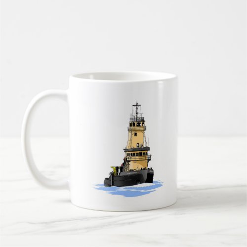 Bradshaw McKee Tug Coffee Mug