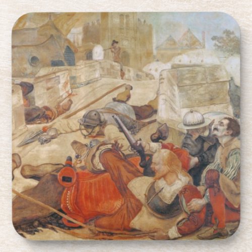 Bradshaws defence of Manchester 1642 Coaster