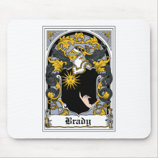 Brady Family Crest Mouse Pad