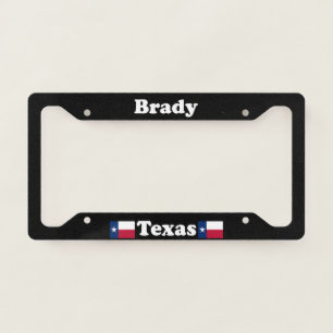 Brady TX - LPF License Plate Frame